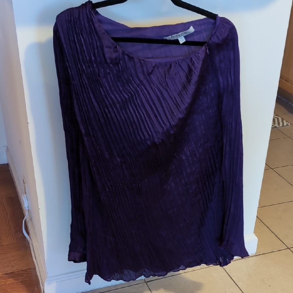 Elegant Purple Women's Top
